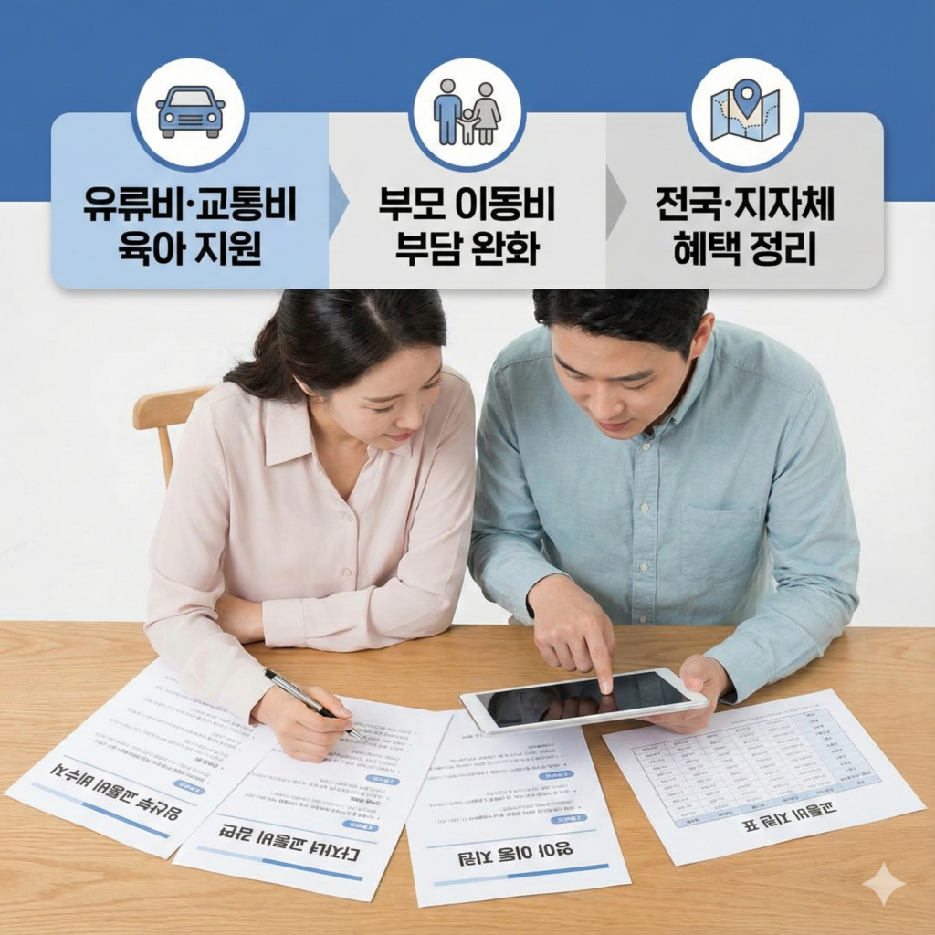 유류비·교통비 육아 지원 제도