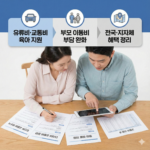 유류비·교통비 육아 지원 제도
