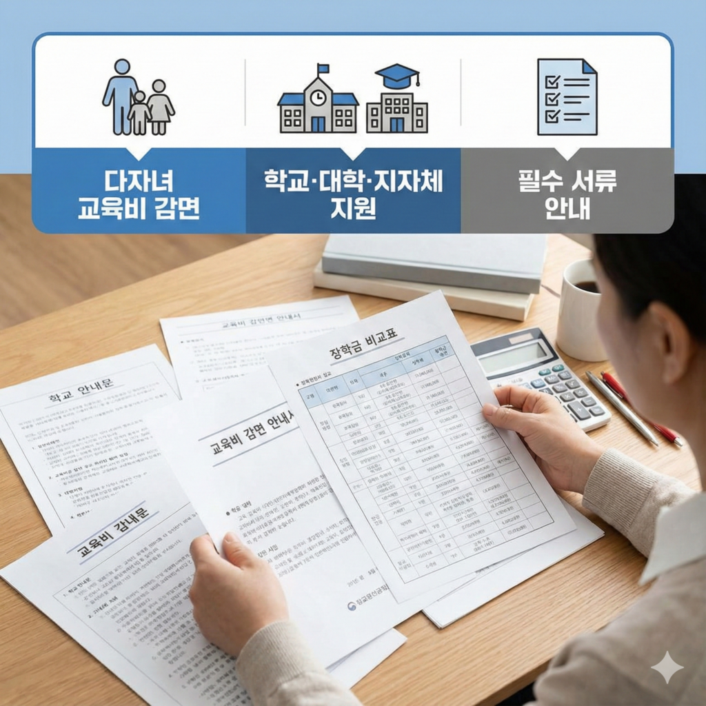 다자녀 교육비 감면