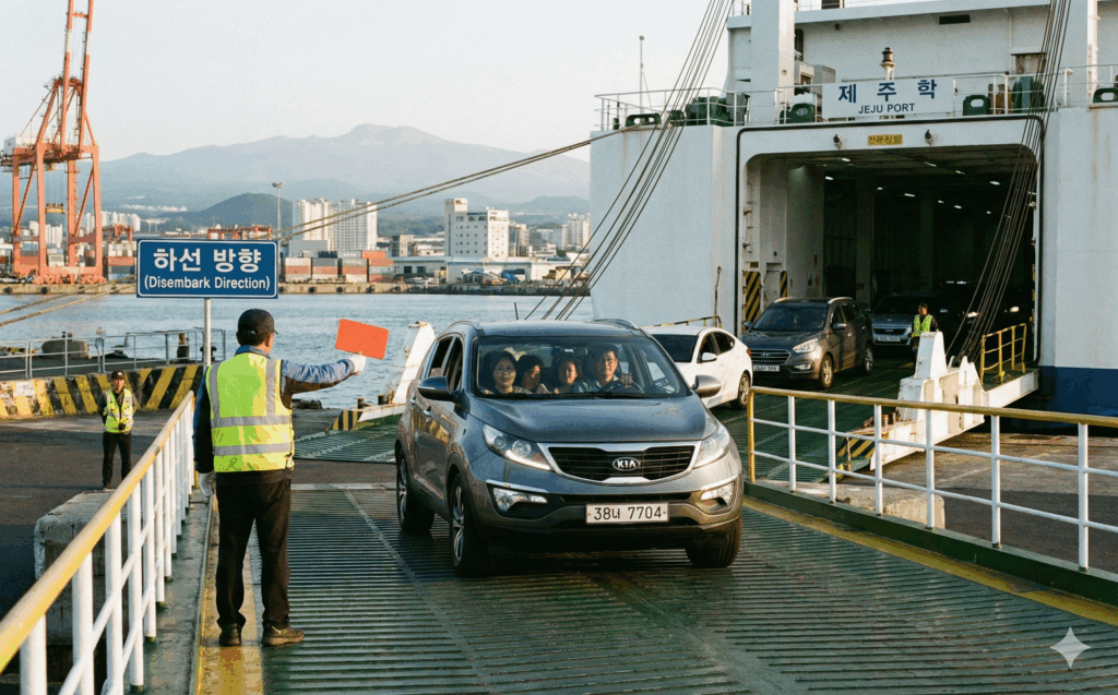 제주도 자동차 배편 이용 방법 | 승선 절차·필수 준비물·예상 비용 정리 gemini generated image r1chilr1chilr1ch