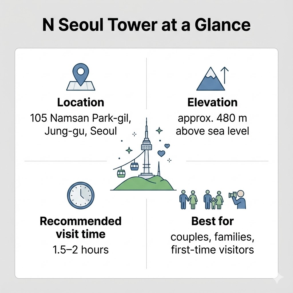 N Seoul Tower Visitor Guide | Cable Car, Best Time & Night View Tips unnamed 57